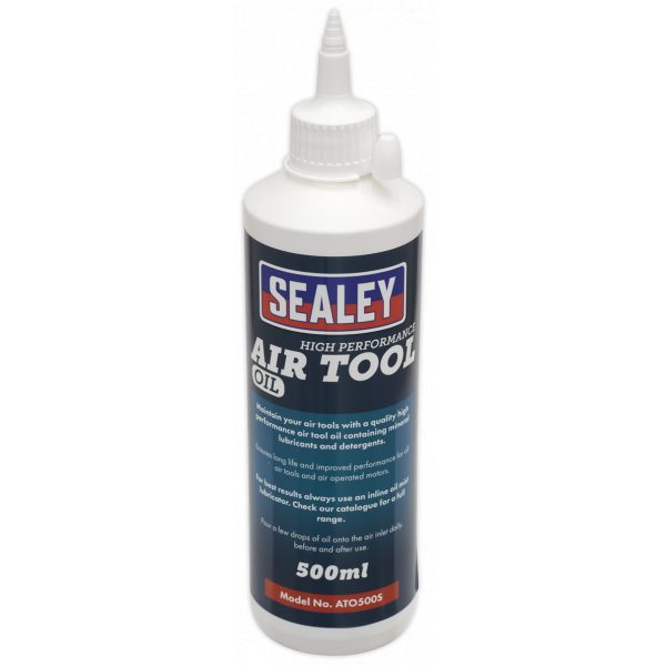 Sealey ATO500S Air Tool Oil 500ml-0