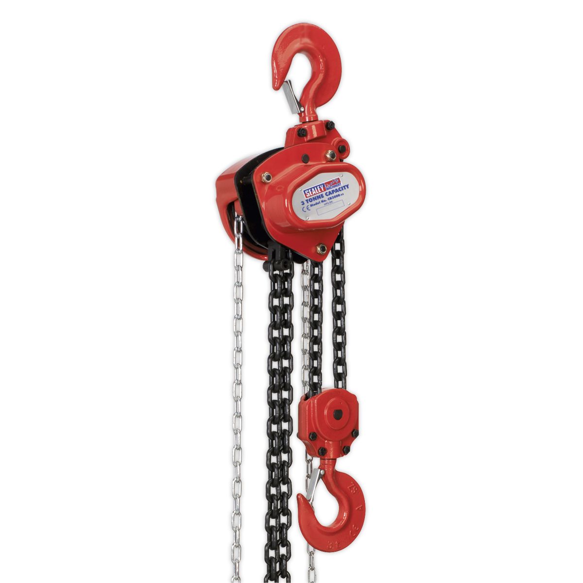 Sealey CB3000 Chain Block 3tonne 3m - McCormick Tools