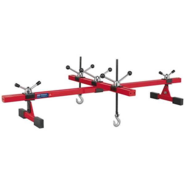 Sealey ES601 Engine Support Beam with Cross Beam 500kg Capacity-0