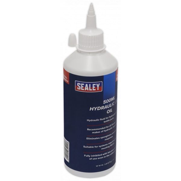 Sealey HJO500MLS Hydraulic Jack Oil 500ml-0