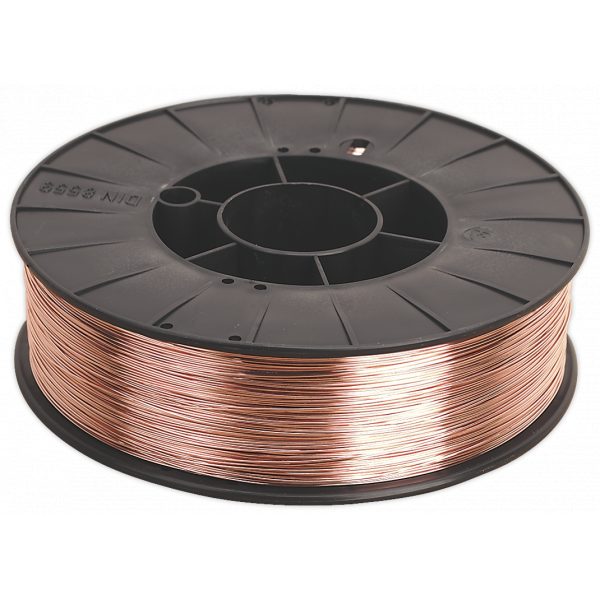 Sealey MIG/777708 Mild Steel MIG Wire 5kg 0.8mm A18 Grade-0