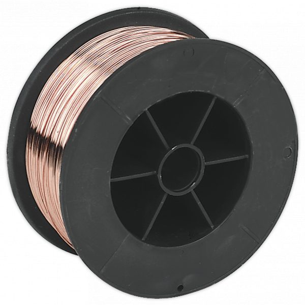 Sealey MIG/7K06 Mild Steel MIG Wire 0.7kg 0.6mm A18 Grade-0