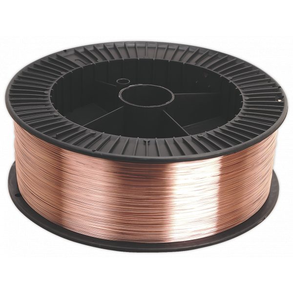 Sealey MIG/888808 Mild Steel MIG Wire 15kg 0.8mm A18 Grade-0