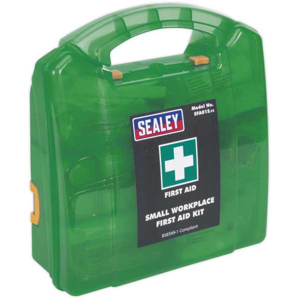 Sealey SFA01S First Aid Kit Small - BS 8599-1 Compliant-0