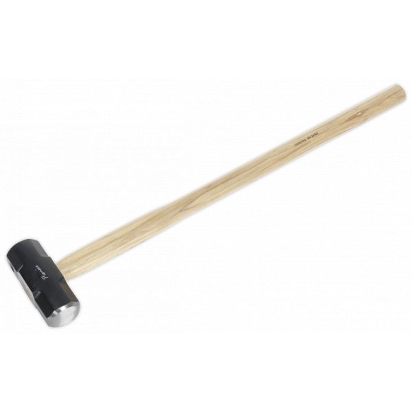 Sealey SLH10 Sledge Hammer 10lb Hickory Shaft-0