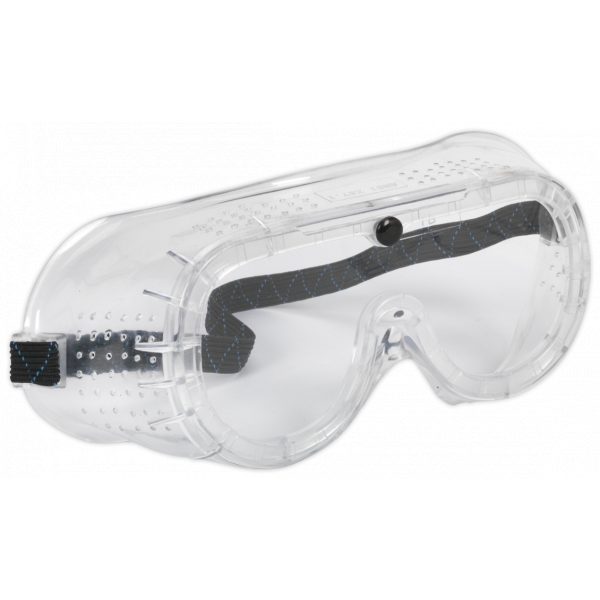 Sealey SSP1 Safety Goggles Direct Vent-0