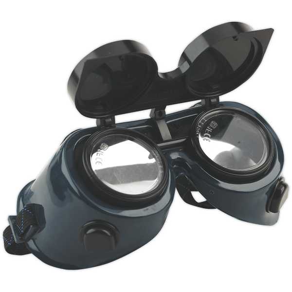 Sealey SSP6 Gas Welding Goggles with Flip-Up Lenses-0