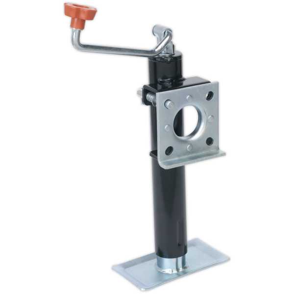 Sealey TB373 Trailer Jack with Weld-On Swivel Mount 250mm Travel - 900kg Capacity-0