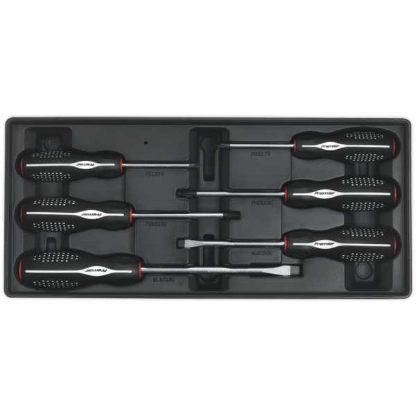 Sealey TBT14 Tool Tray with Screwdriver Set 6pc-0