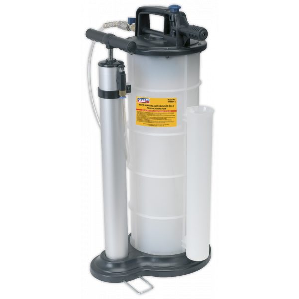 Sealey TP6904 Vacuum Oil & Fluid Extractor Manual/Air 9L-0
