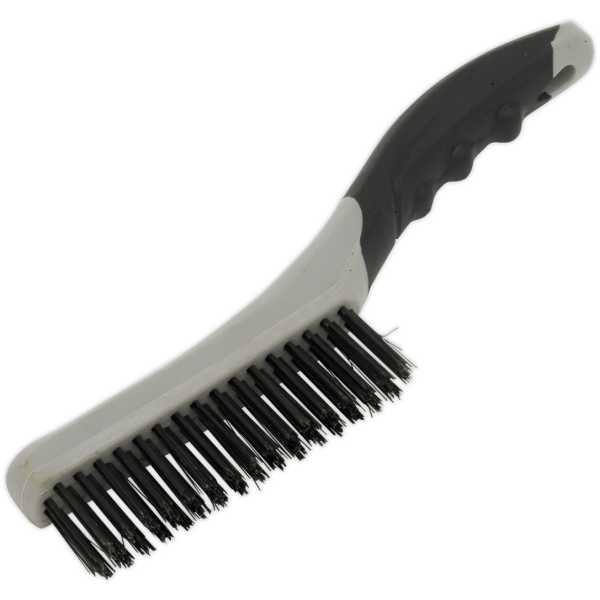Sealey WB102 Wire Brush with Steel Fill-0