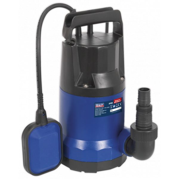 Sealey WPC150A Submersible Water Pump Automatic 167L/min 230V-0
