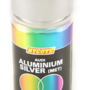 Hycote Audi Aluminium Silver Double Acrylic Spray Paint 150Ml Xdad401-0