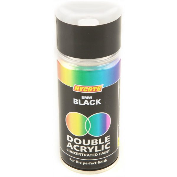 Hycote Bmw Black Metallic Double Acrylic Spray Paint 150Ml Xdbm401-0