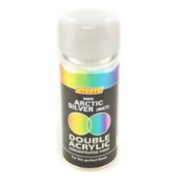 Hycote Bmw Arctic Silver Double Acrylic Spray Paint 150Ml Xdbm402-0