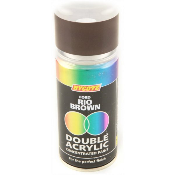 Hycote Ford Rio Brown Double Acrylic Spray Paint 150Ml Xdfd107-0