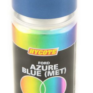 Hycote Ford Azure Blue Metallic Double Acrylic Spray Paint 150Ml Xdfd202-0