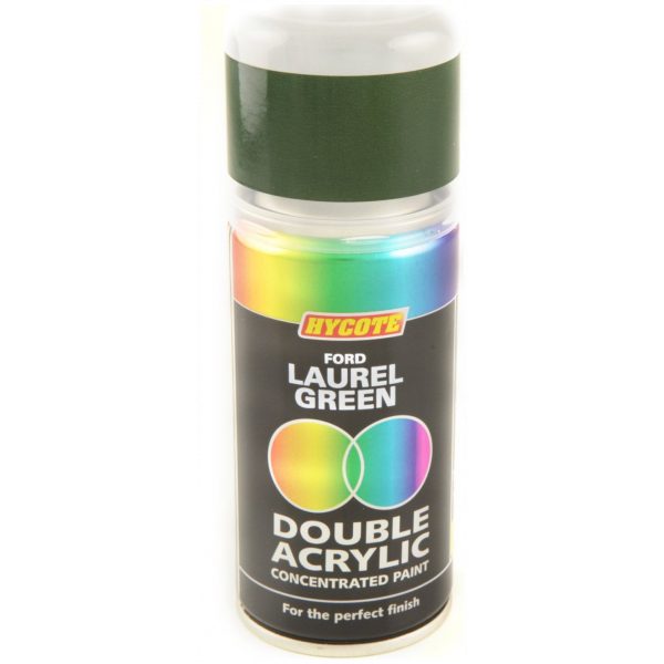 Hycote Ford Laurel Green Double Acrylic Spray Paint 150Ml Xdfd305-0
