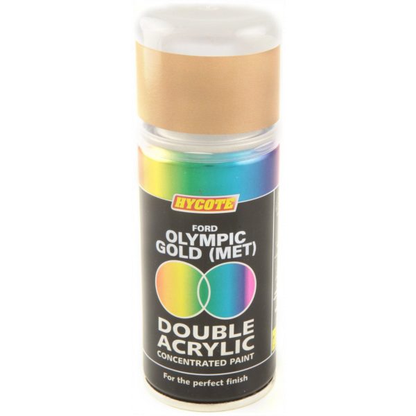 Hycote Ford Olympic Gold Metallic Double Acrylic Spray Paint 150Ml Xdfd713-0