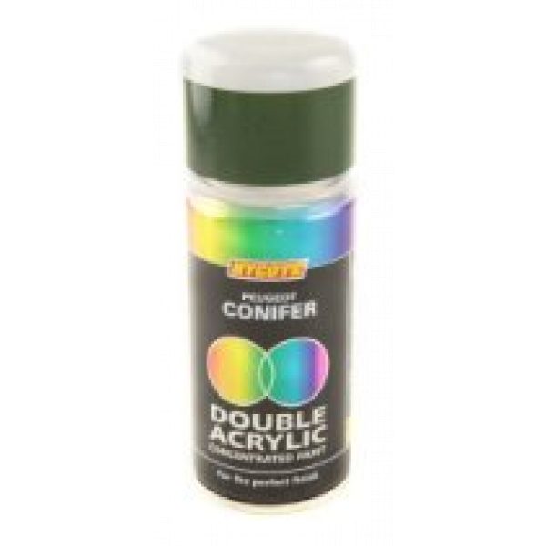 Hycote Peugeot Conifer Double Acrylic Spray Paint 150Ml Xdpg301-0