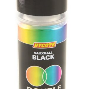 Hycote Vauxhall Black Double Acrylic Spray Paint 150Ml Xdvx402-0