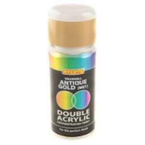 Hycote Vauxhall Antique Gold Double Acrylic Spray Paint 150Ml Xdvx706-0