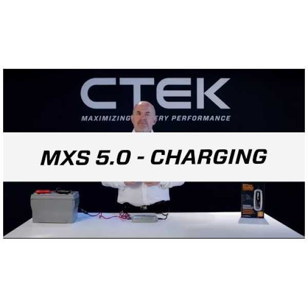 CTEK MXS 5 Smart Battery Charger / Conditioner 12V 5A 8 Stage Charger UK Plug-68743
