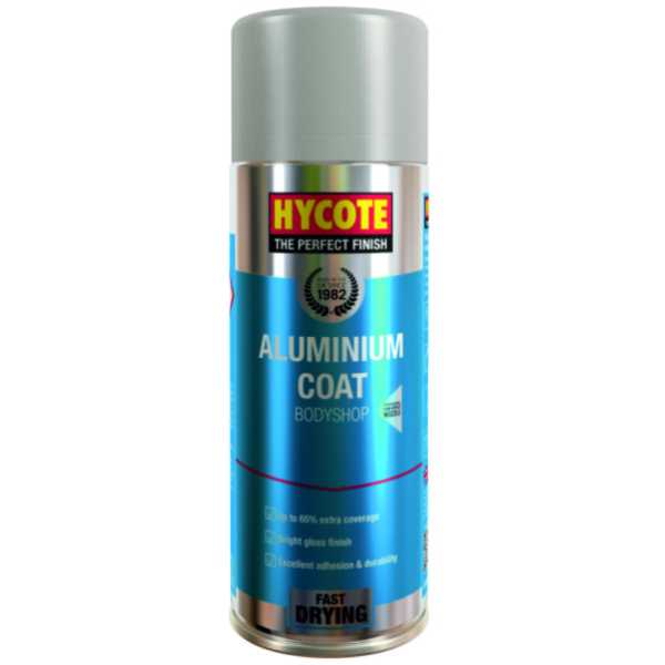 Hycote Bodyshop Aluminium Coat Spray Paint 400Ml Xuk429-0