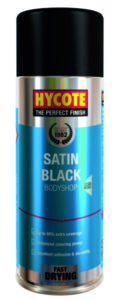 Hycote Bodyshop Satin Black Spray Paint 400Ml Xuk431-0