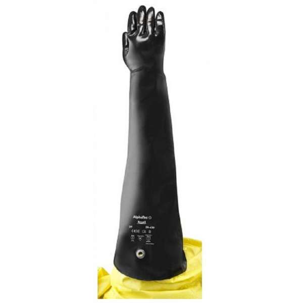 Ansell AlphaTec 09-430 (Scorpio) Neoprene Chemical Resistant Gauntlets 800mm 31 Inch-0