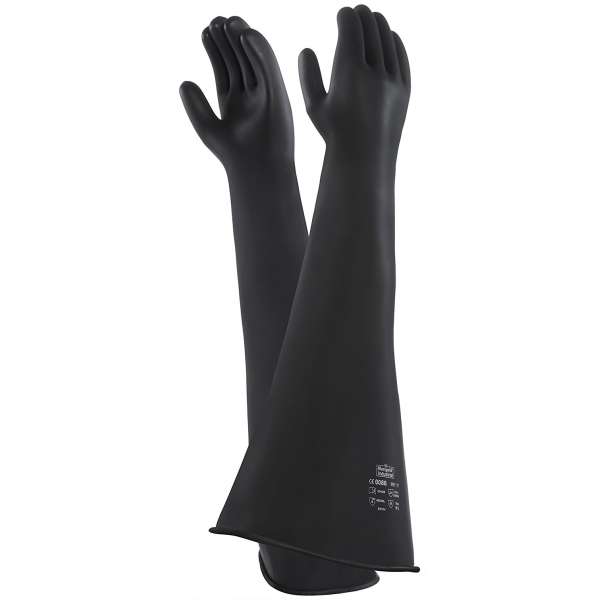 Ansell AlphaTec 87-108 Heavy Duty Latex Gauntlets Gloves 24 Inch