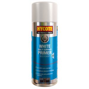 Hycote High Build White Primer Spray Paint 400Ml Xuk424-0