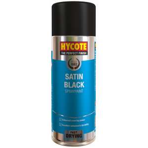 Hycote satin black 400ml xuk0272