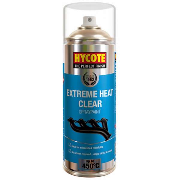 Hycote Vht Clear Very High Temperature Spray Paint 400Ml Xuk1011-0