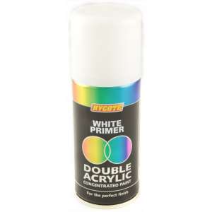 Hycote White Primer Double Acrylic Spray Paint 150Ml Xdpb903-0
