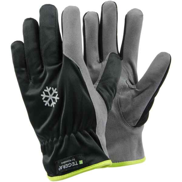 Tegera 322 Syn. Leather Winter Fleece Lined Thermal Work Gloves -0