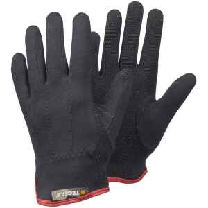Ejendals Tegera 8125 Black PVC Dot Grip Palm Gloves