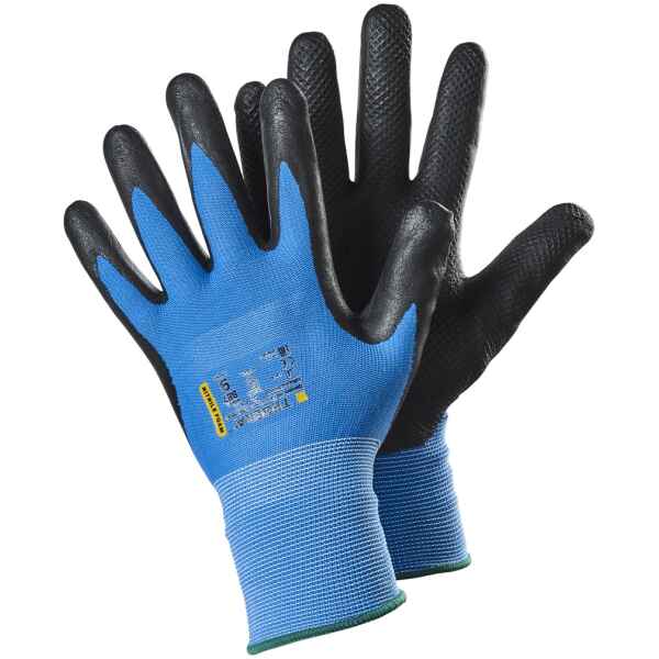 Tegera 887 Nitrile Foam Coated Gloves Reinforced Grip Pattern