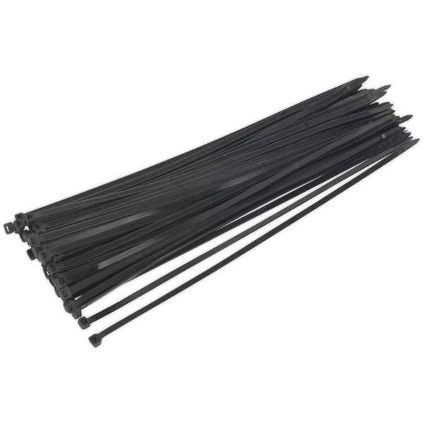 Sealey CT45076P50 Cable Tie 450 x 7.6mm Black Pack of 50-0