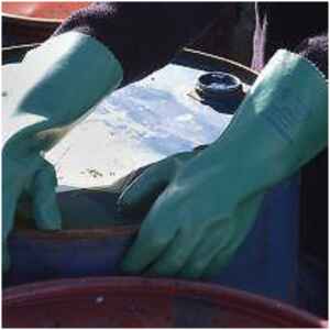 Marigold Flexiproof 40cm Green Nitrile Chemical Resistant Gloves
