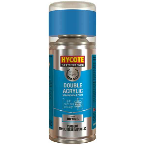 Hycote Peugeot Tivoli Blue Metallic Spray Paint 150Ml Xdpg705-0