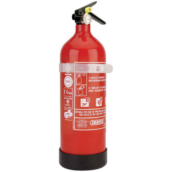 Draper 2kg Dry Powder Fire Extinguisher 04939-0