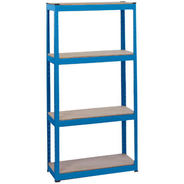 Draper Steel Shelving Unit - Four Shelves (L760 x W300 x H1520mm) 21658-0