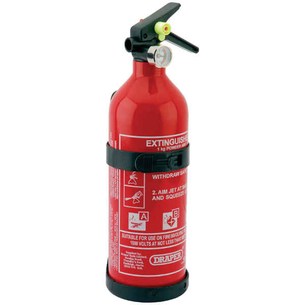 Draper 1kg Dry Powder Fire Extinguisher 22185-0