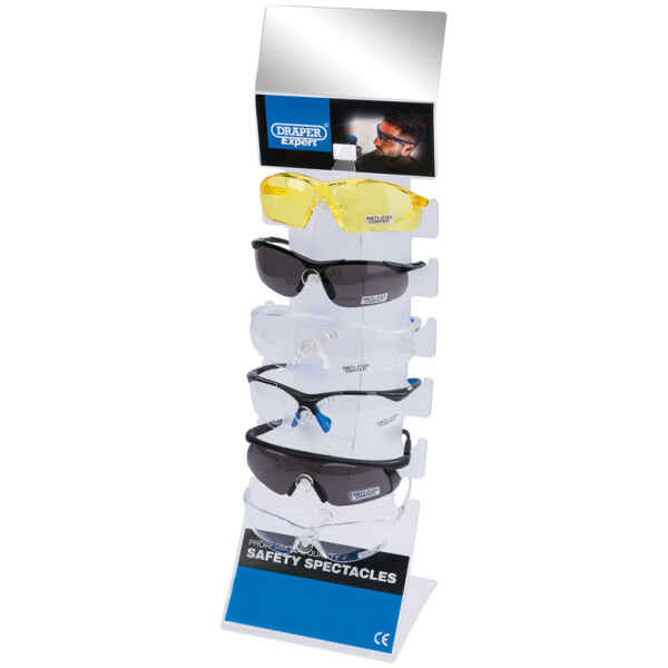 Draper Countertop Display of Six Safety Spectacles 23341-0
