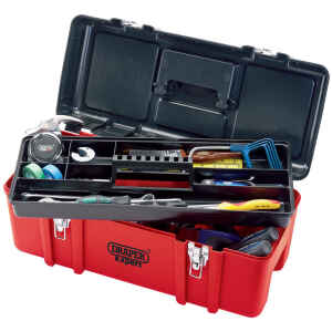 Draper Expert 580mm Tool Box with Tote Tray 27732-0