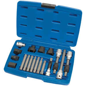 Draper Expert 18 piece Alternator Pulley Tool Kit 31921-0