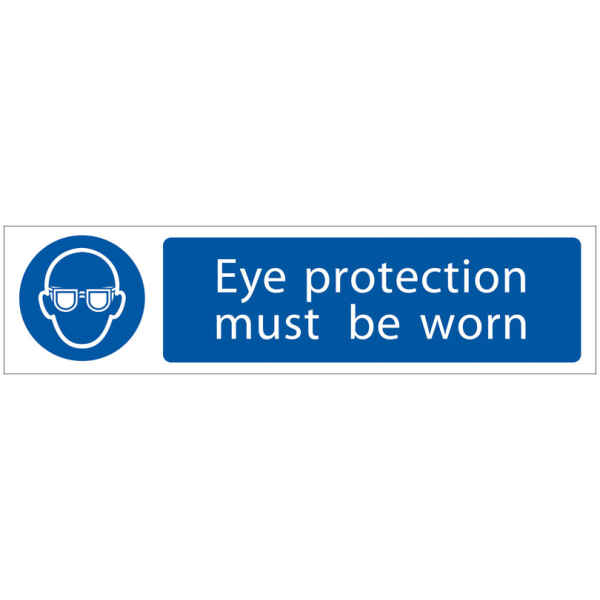 Draper 'Eye Protection' Mandatory Sign 73085-0