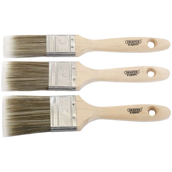 Draper Expert Paint Brush Set (3 Piece) 82509-0