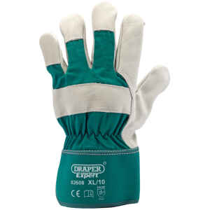 Draper Premium Leather Gardening Gloves - XL 82608-0